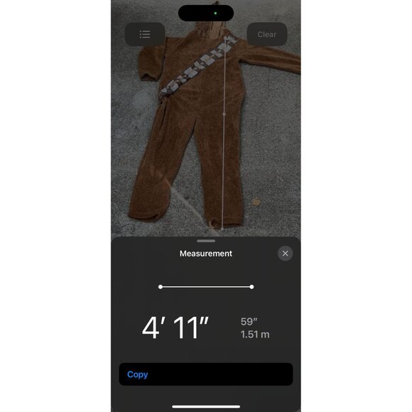 Star Wars Adult Chewbacca Hooded Fleece Onesie Pajamas Costume Cosplay Large - Picture 7 of 10